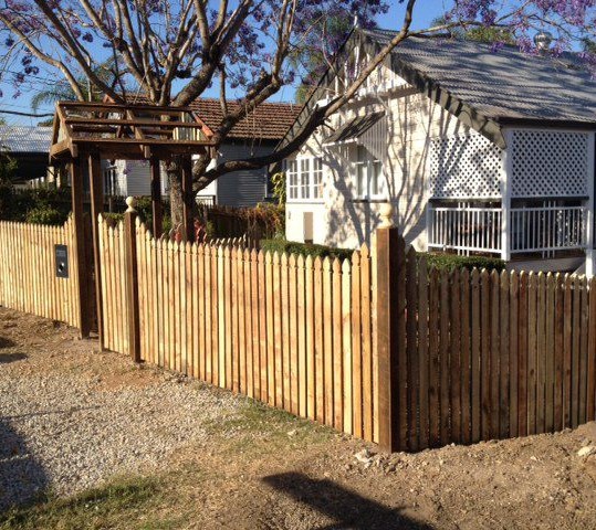 Decorative Timber Fencing